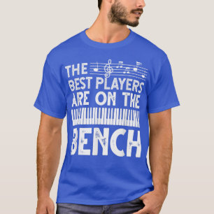 Lustige Klavierspieler Kunst Männer Frauen Musiker T-Shirt