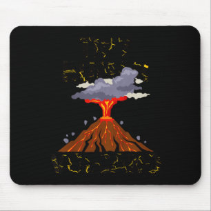 Lustige kleine menschliche Vulkan-Zitate für Kinde Mousepad