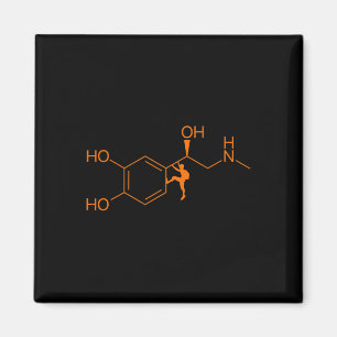 Lustige Kletter-Adrenalin-Formel, Felsenkletterer Magnet