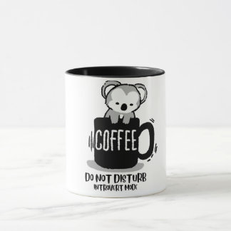 Lustige Koala-Kaffeetasse Tasse