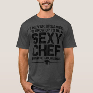 lustige Koch Design Männer Frauen kochen Neuheit c T-Shirt