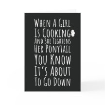 Lustige Kochkarten für sie für jugendliche Mädchen