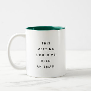 Lustige Kollegen-Zitate Büro-Humor-Geschenktasse Zweifarbige Tasse