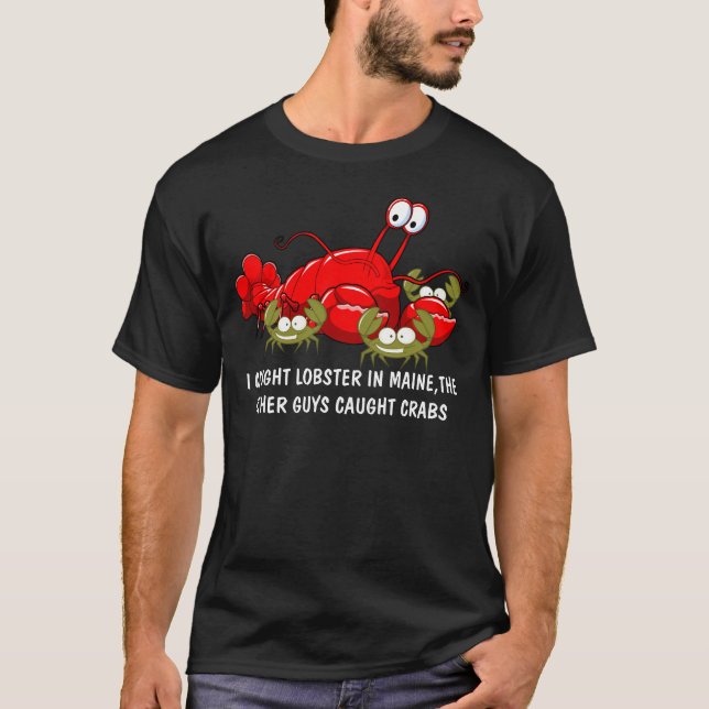 Lustige Krabben T-Shirt (Vorderseite)