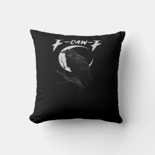 Lustige Krähe Essential Retro Klassiker Kissen