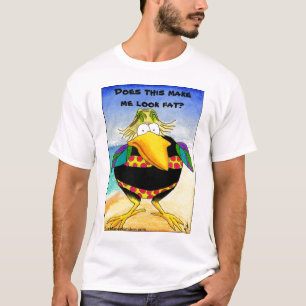 Lustige Krähen-Strand-Sommer-Ferien T-Shirt