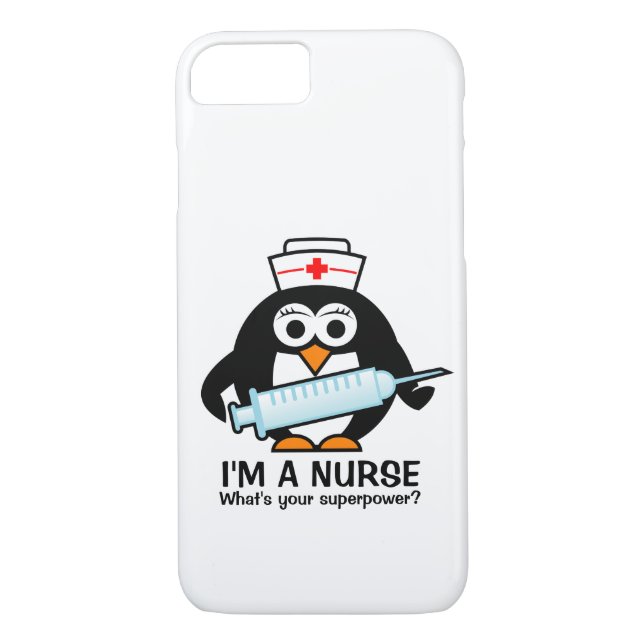 Lustige Krankenpflege iPhone 7 Rechtssache | Case-Mate iPhone Hülle (Rückseite)