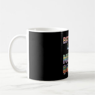 Lustige Krankenpfleger-Batterielebensdauer-Zitat B Kaffeetasse