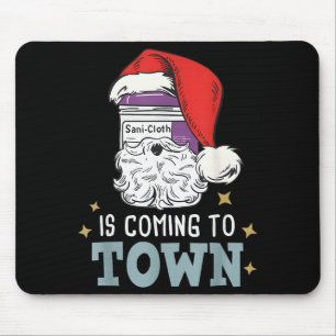 Lustige Krankenpfleger-Weihnachten Rn Tech Medizin Mousepad