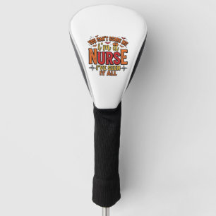 Lustige Krankenschwester Halloween Du Kannst Mich Golf Headcover