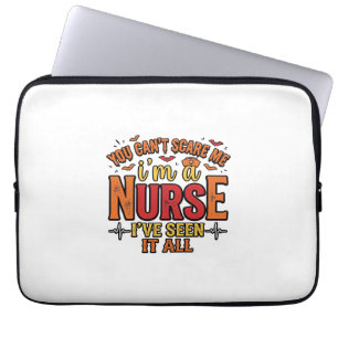 Lustige Krankenschwester Halloween Du Kannst Mich  Laptopschutzhülle