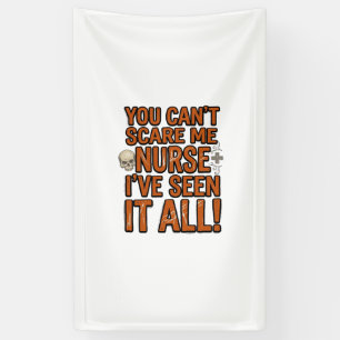 Lustige Krankenschwester Hat Alles Gesehen Vintage Banner