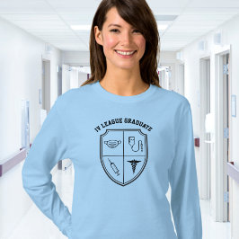 Lustige Krankenschwester I.V. Liga T-Shirt