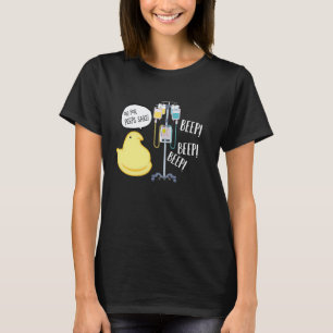 Lustige Krankenschwester Ostern, IV-Pumpe, Med Chi T-Shirt