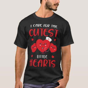 Lustige Krankenschwester Valentinstag Rn Icu Er Fr T-Shirt