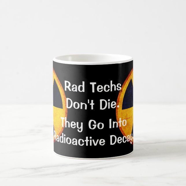Lustige "krasse Techs tun nicht die" radioaktives Kaffeetasse (Mittel)