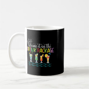 Lustige Kreuzfahrt Sommer Gib Dem Getränkepaket Di Kaffeetasse