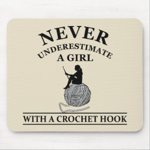 lustige Kroketten-Zitate Mousepad