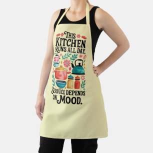 Lustige Küchenserie Design #1 Schürze