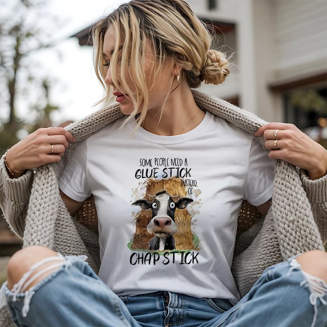 Lustige Kuh Sarkasmus T-Shirt (Von Creator hochgeladen)