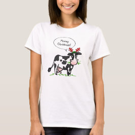 Lustige Kuh-T-Shirts des Mooey WeihnachtsShirt-| T-Shirt
