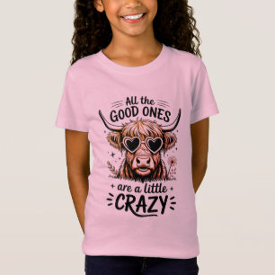 Lustige Kuh total gute Vibes T-Shirt
