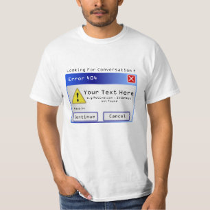 Lustige kundenspezifische Computermitteilung T-Shirt