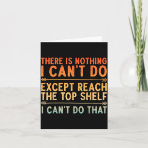 Lustige Kunst für kurze Menschen für Männer Frauen Karte