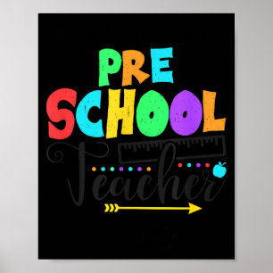 Lustige kurze Zitat-Schule-Lehrer-Zitate Vorschule Poster