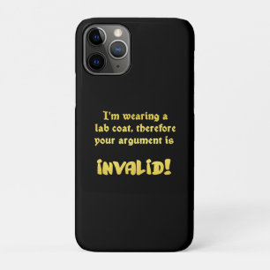 Lustige Laborkittel-Logik: Der ultimative Argument Case-Mate iPhone Hülle