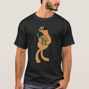 Lustige langsame Faultier-Schildkröte T-Shirt