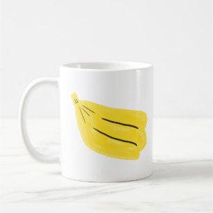 Lustige Langweilige Bananen-Charakter-Geschenk Kaffeetasse