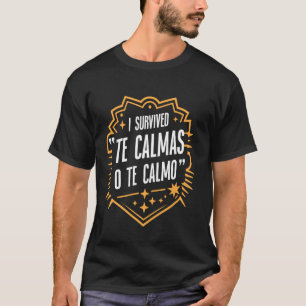 Lustige lateinamerikanische Mutter strenge Erziehu T-Shirt