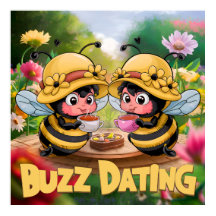 Lustige Launische Bienen Summen Beim Dating