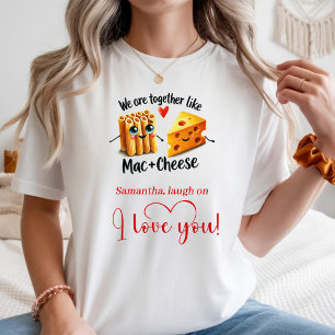 Lustige Lebensmittel Personalisiertes Bestes Valen T-Shirt
