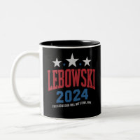 Lustige Lebowski Politische Wahl Abstimmung 2024