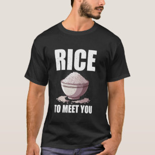 Lustige leckere Reisschüssel-Bekleidung Männer Fra T-Shirt