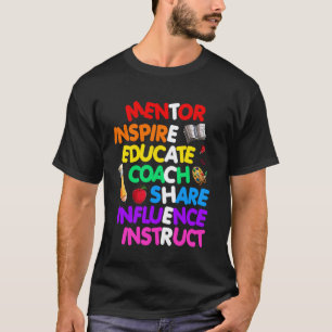 Lustige Lehrer Definition Inspirieren Bilden Glück T-Shirt