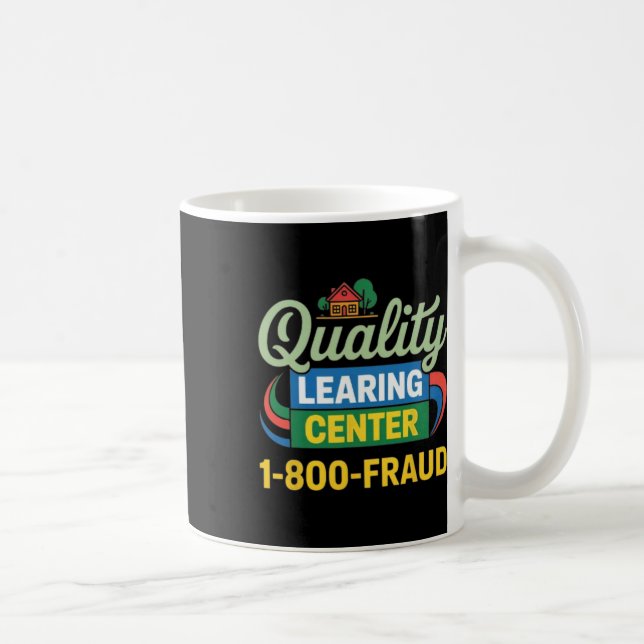 Lustige Lehrer-Qualitätslernzentrum Akademisches D Kaffeetasse (Rechts)