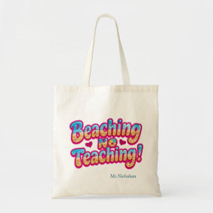 Lustige Lehrer-Tasche Lehrer Sommer-Geschenk Toteb Tragetasche