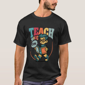 Lustige Lehrererkennungs-Lehrermodus An Vinta T-Shirt