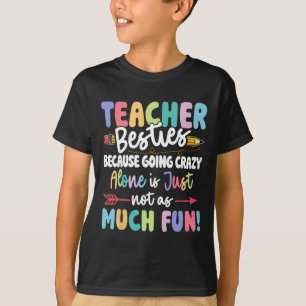 Lustige Lehrerfreundinnen Passende Lehrerfreundinn T-Shirt