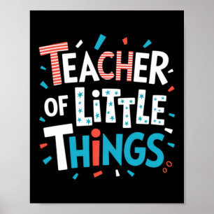 Lustige Lehrerin Zurück zur Schule Lesen Poster