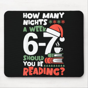 Lustige Lektüre 67 Meme Englischlehrer Weihnachtsb Mousepad