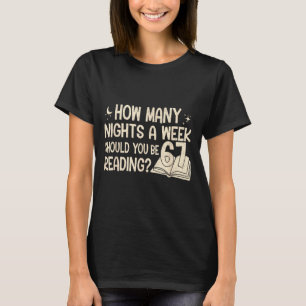 Lustige Lektüre 67 Sechs Sieben Meme Englischlehre T-Shirt