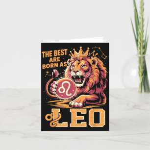 Lustige Leo-Geburtstagszitat Astrologie Horoskop G Karte