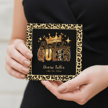 Lustige Leopard Birthday Queen Sechzigster Geburts