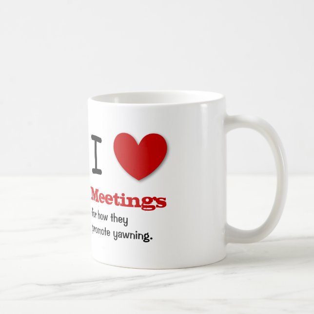 Lustige Liebe-Sitzungen V04 des Büro Humor-I Kaffeetasse (Rechts)