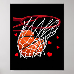 Lustige Liebe Sketll Herzform Glückliches Valentin Poster
