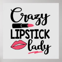 lustige Lippenstift-Dame Makeust Artist